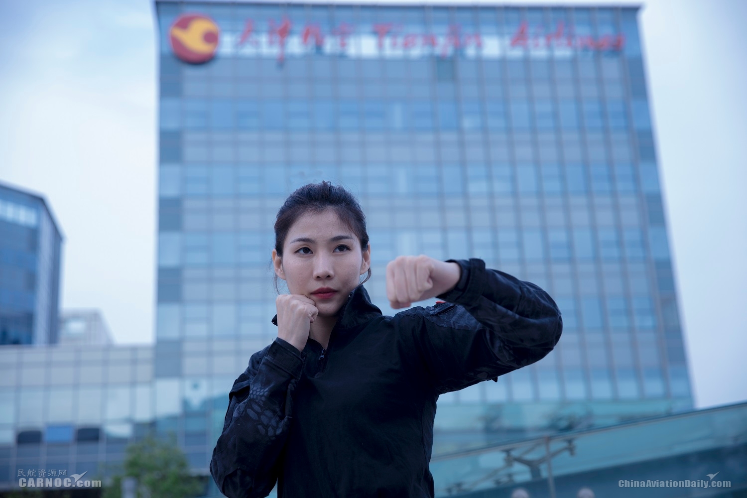 天津航空女安全员齐鑫:当安全员让我很有安全感