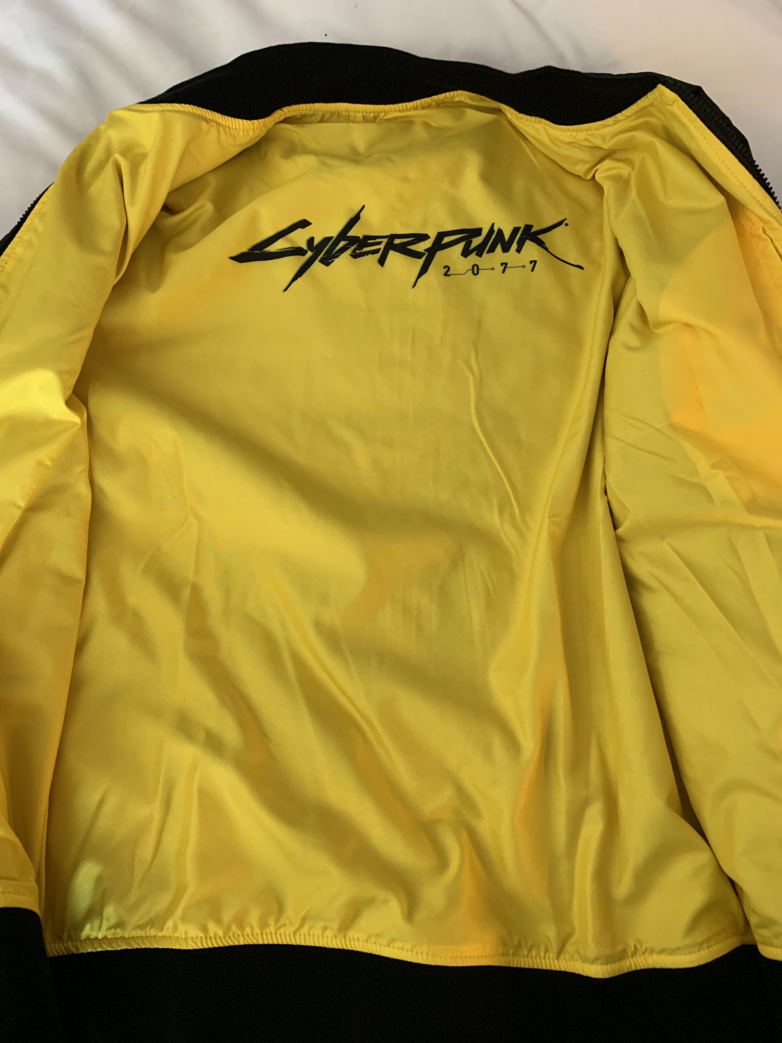 《圣歌》社区经理晒《赛博朋克2077》主题夹克 大赞实在太酷啦