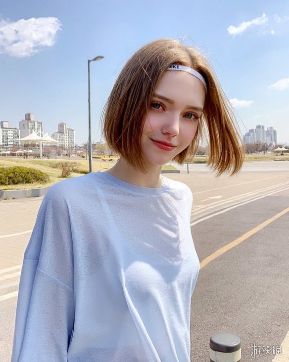 面容精致宛如天使降临人间德国美女chloe福利美照