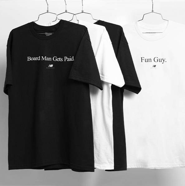 nb fun guy t shirt