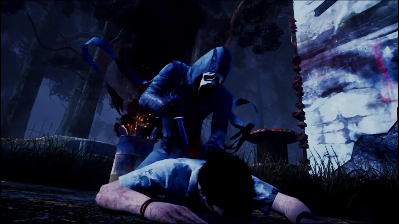 今日上线!《黎明杀机》新屠夫"鬼面杀手"新预告_自媒体_新浪游戏_新浪