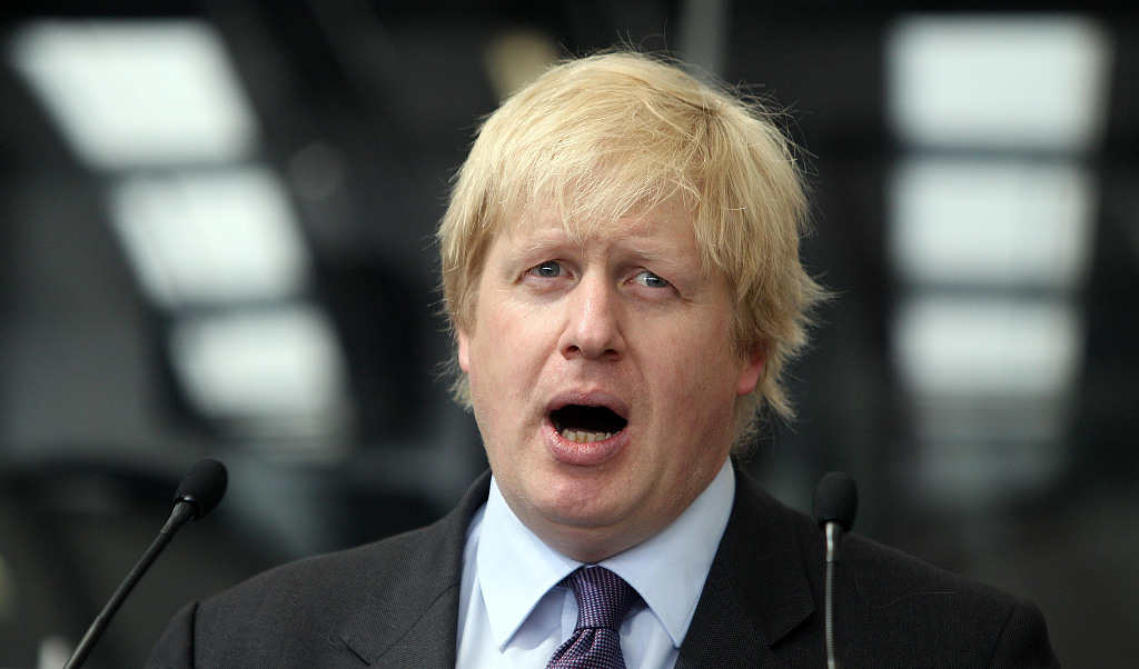  约翰逊·鲍里斯。资料图