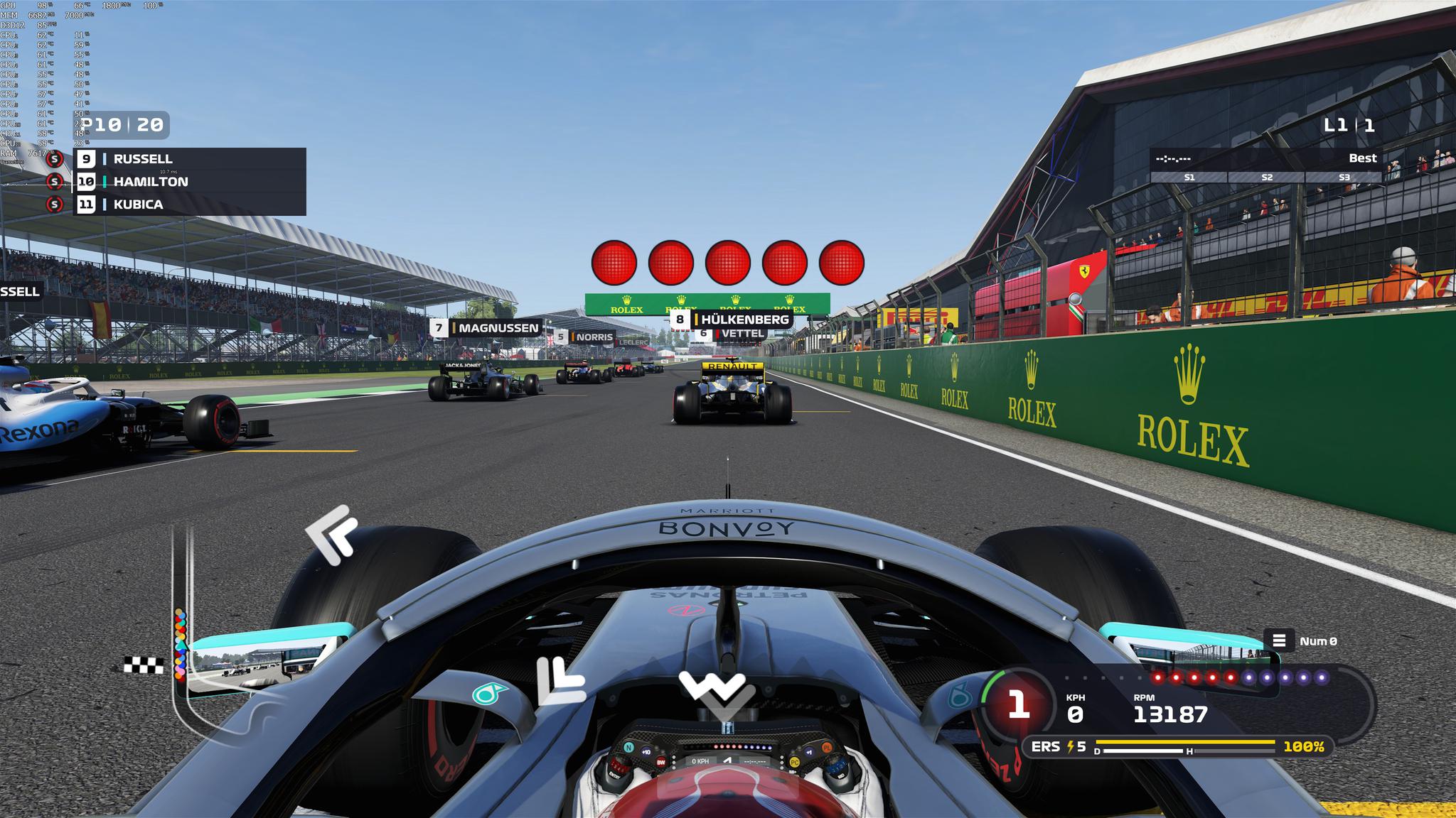 《f1 2019》是迄今为止画面最好的f1赛车游戏