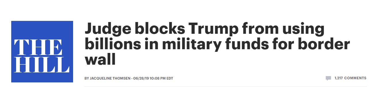 《国会山报》报道截图