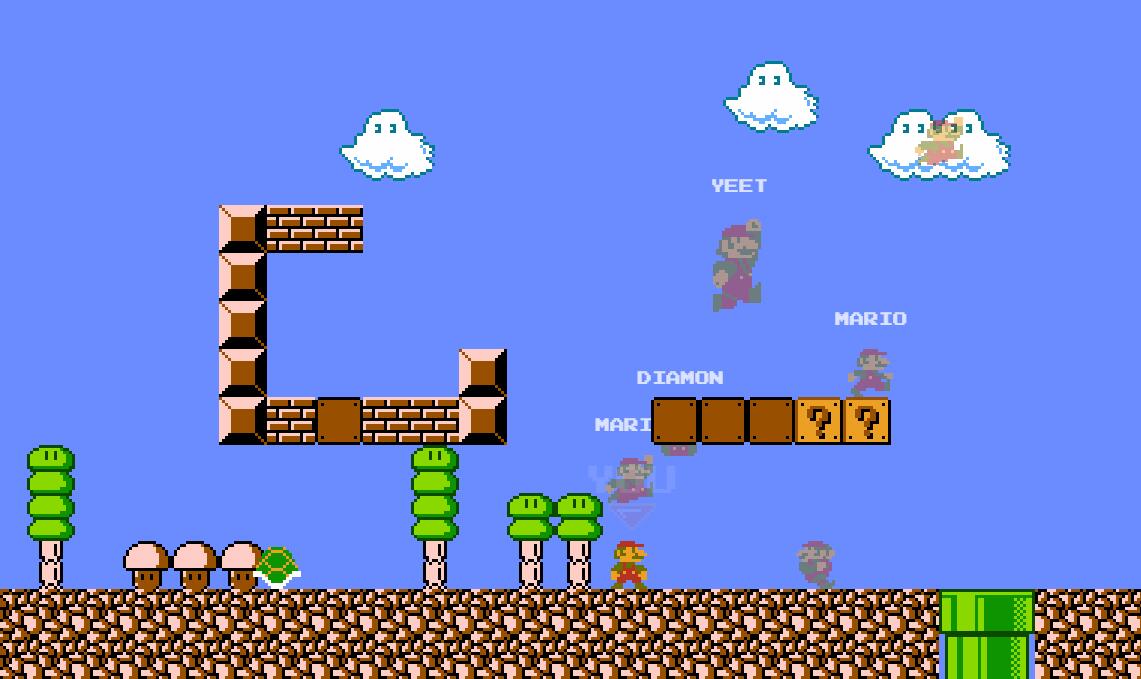 粉丝恢复网页版《超级马里奥大逃杀》基于开源_自媒体_新浪游戏_新浪