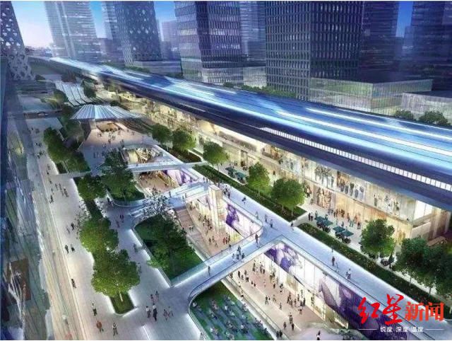 成都轨道拿地行政学院站双凤桥站tod项目迎新进展