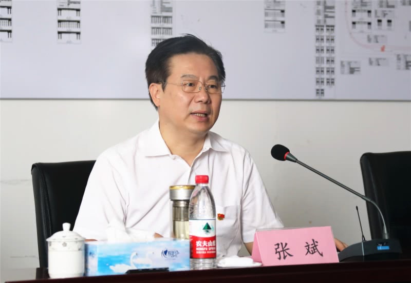 省国资委党委书记主任张斌到山东高速调研