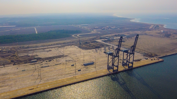 墨西哥第二大港口顺利开港系中资企业近年在墨基建最大项目