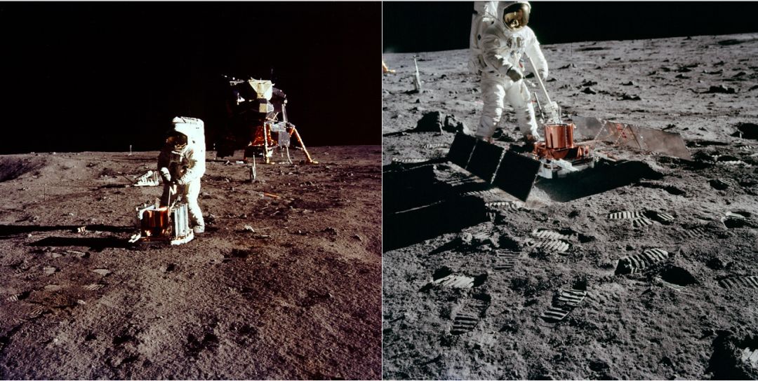 月球上有风吗:人类首次登月:50年前的今天月球上的24个小时 来源:NASA