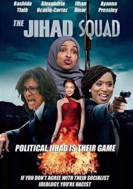 “恶搞”女议员的海报/图自脸书jihad squad