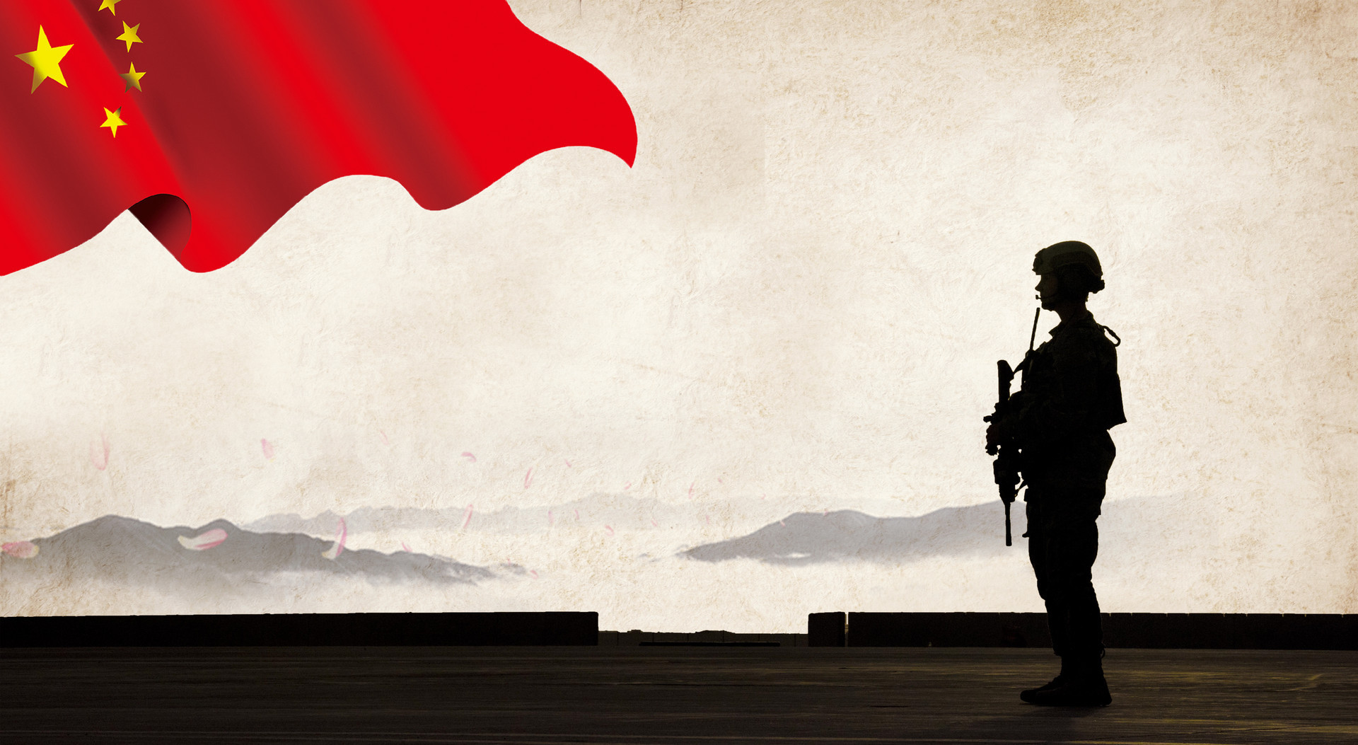 一直以来,中国的国防政策坚持以"防御"为核心的指导思想,这与中国一贯