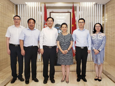 驻克罗地亚大使许尔文会见深圳市政府代表团