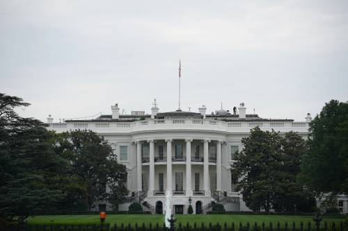 圖為白宮。新華社