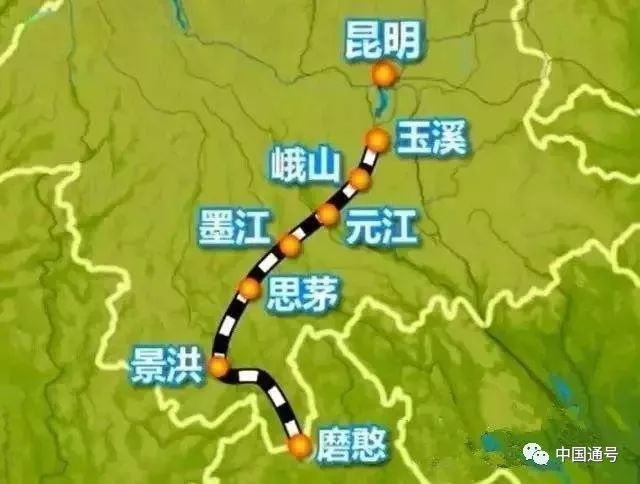 中标中国通号承建玉磨铁路站后工程