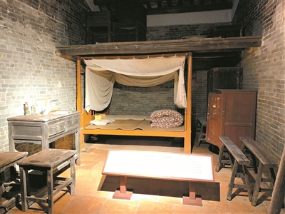 周文雍故居内的卧室开平赤坎南楼七烈士广州日报讯 (全媒体记者张姝泓