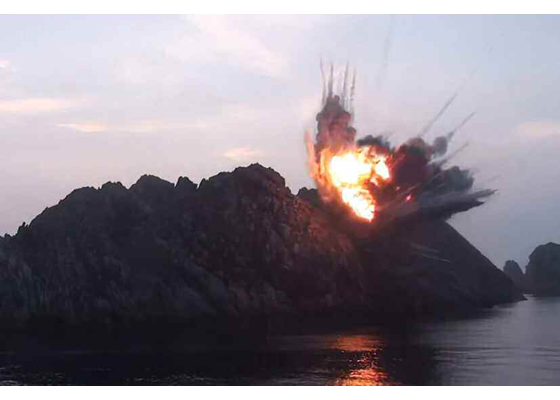 6日凌晨，朝鲜发射新型战术导弹（《劳动新闻》）