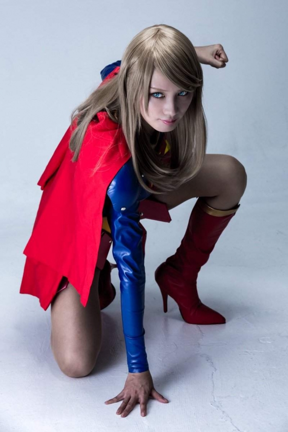 碧蓝幻想卡塔莉娜泳装精美cos身材超棒