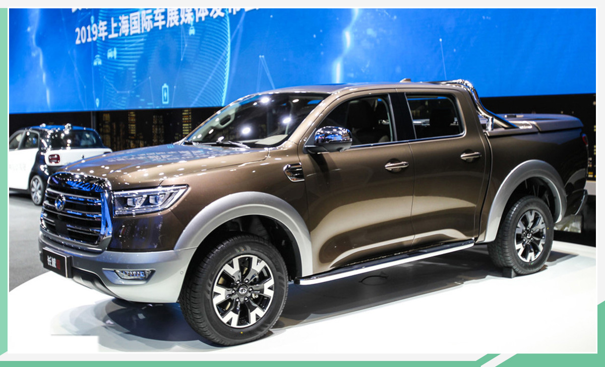 首款8AT国产皮卡 长城炮乘用版或将8月18日预售
