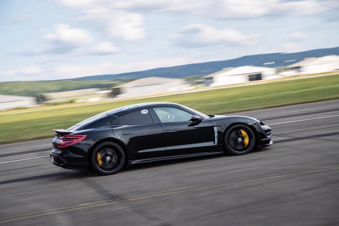 保时捷Taycan测试数据曝光