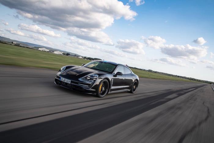 保时捷Taycan测试数据曝光