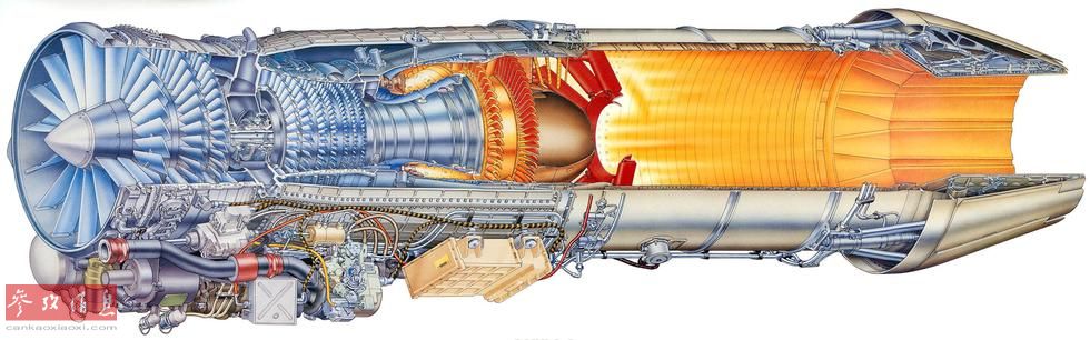 f404系列发动机结构示意图.
