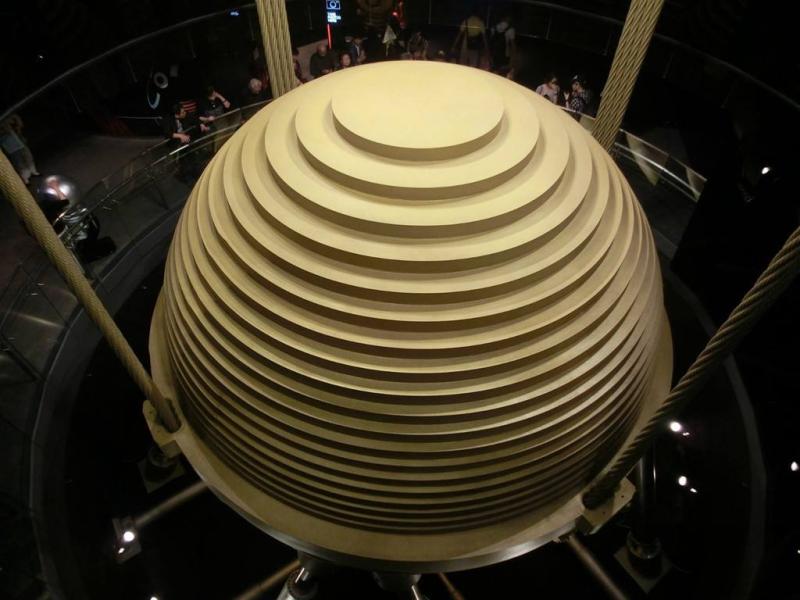 上海中心大厦的抗风防震阻尼设计在哪里？...