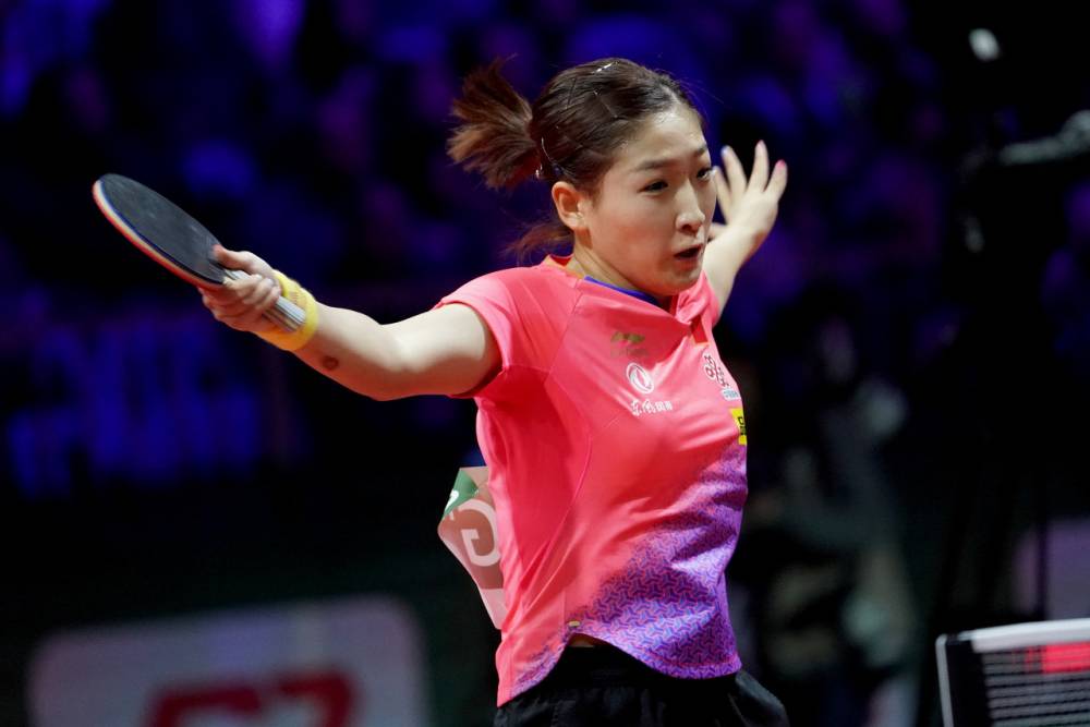 今日图集:乒乓球国家队美女选手—刘诗雯