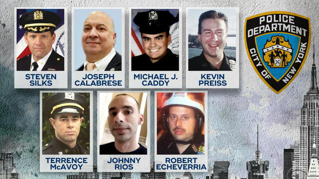  自杀的纽约警察。（图源：CBS）