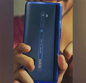 OPPO Reno 2真机图曝光 后置四摄+侧旋升降摄像头