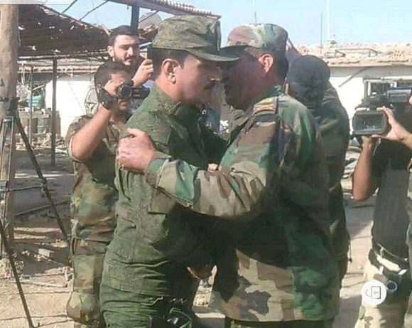 老虎部队和第三装甲师胜利会师 图源：政府军推特