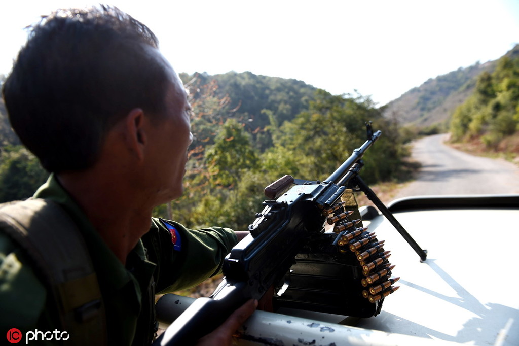 果敢地区的民地武士兵 图源:ic photo
