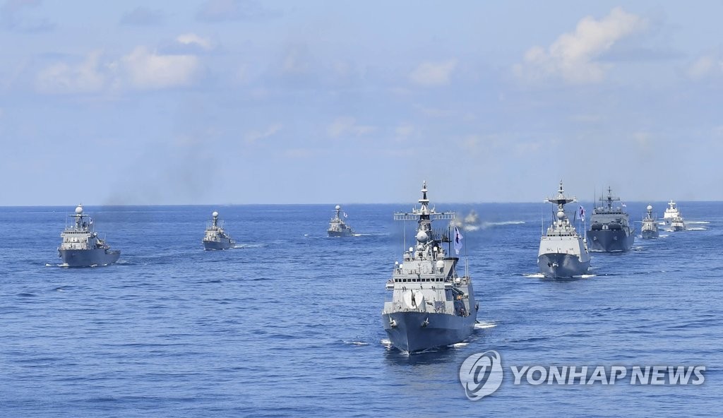 韩国特种兵:现场画面公开 韩国独岛演习首次出动陆军特种兵 韩国海警与海军舰艇现身独岛海域(韩联社)