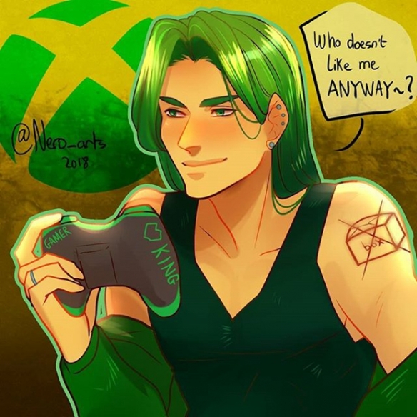 角色互动超逗趣!〔3c世界全部拟人化〕超帅气创作!