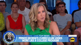 　史宾赛说完“芭蕾”两字后，一脸“一言难尽”的表情。画面随即切换成乔治王子的照片。