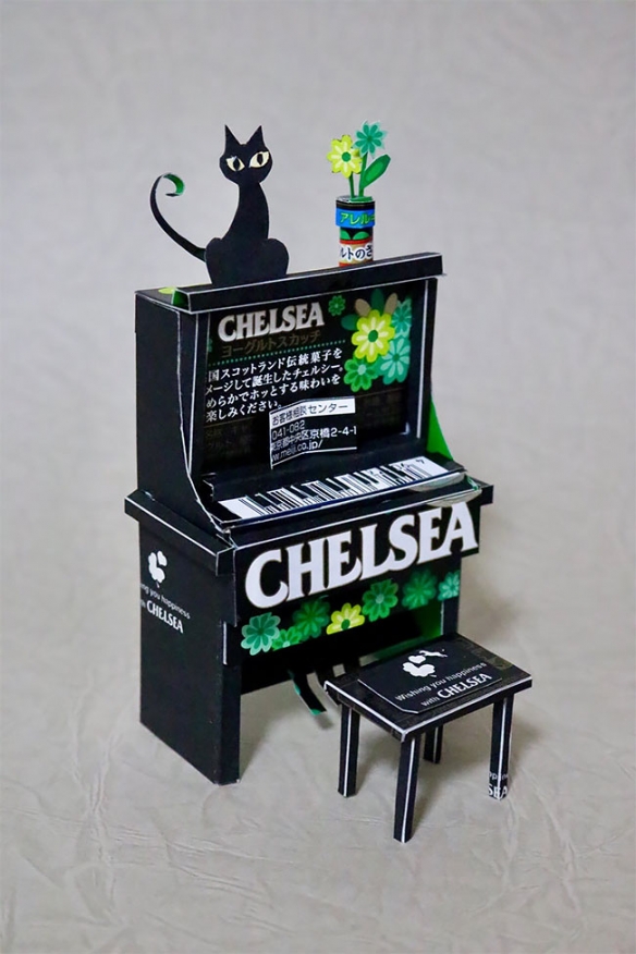 日本空箱职人最新作品包装盒制作纸模造型栩栩如生