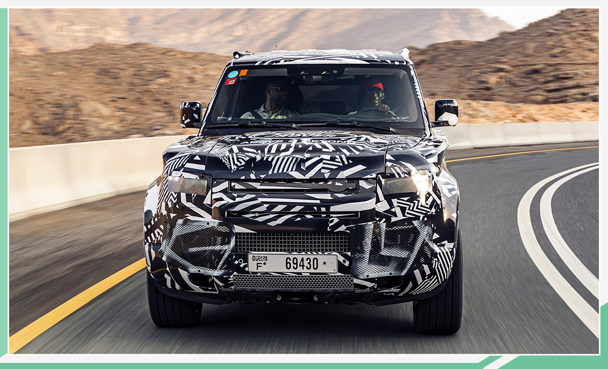 路虎全新一代卫士预告图 9月10日发布亮相