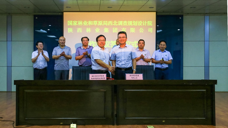 西北院与陕西林业集团有限公司签署合作协议