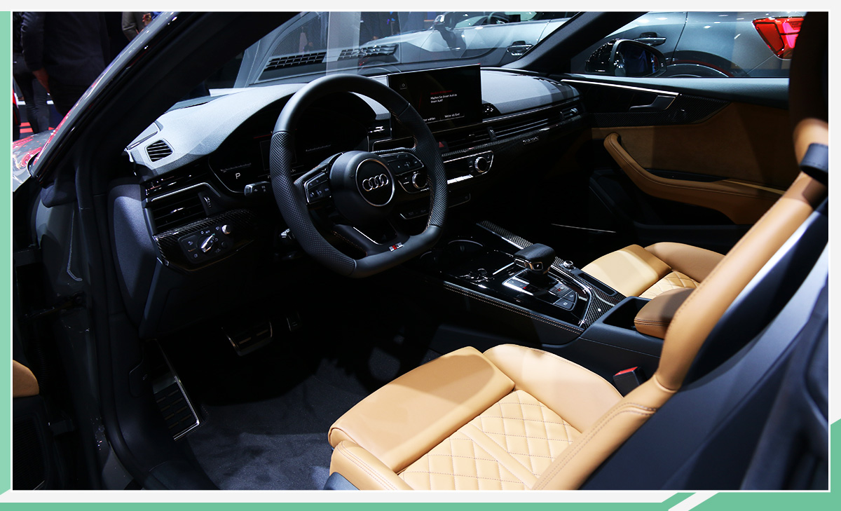 最高时速250公里/小时 新款奥迪S5实车亮相