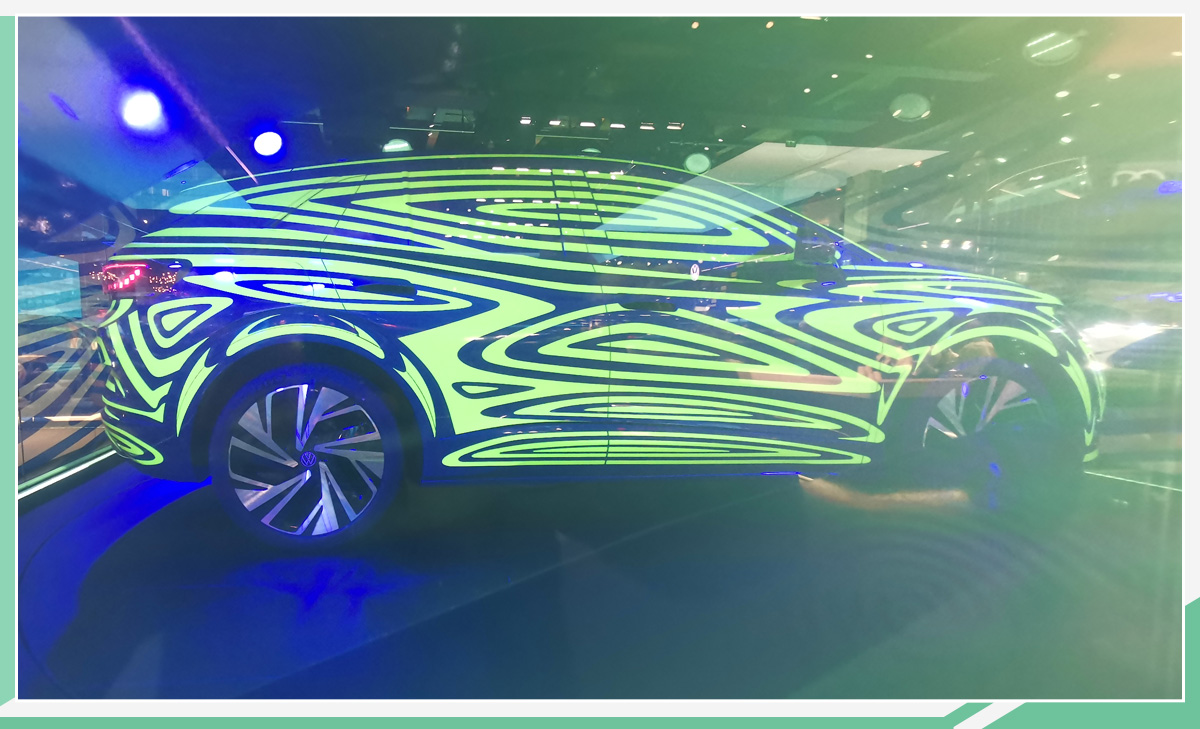 大众首款纯电SUV实车亮相 或命名ID.4/率先入华