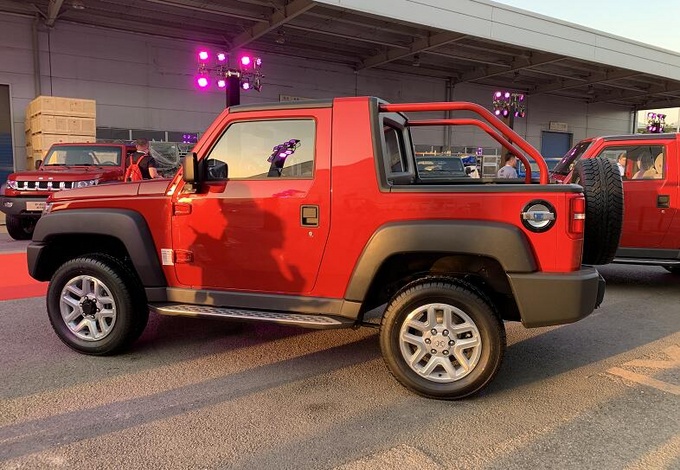 北京越野皮卡F40魔方版正式上市 售价14.98万元