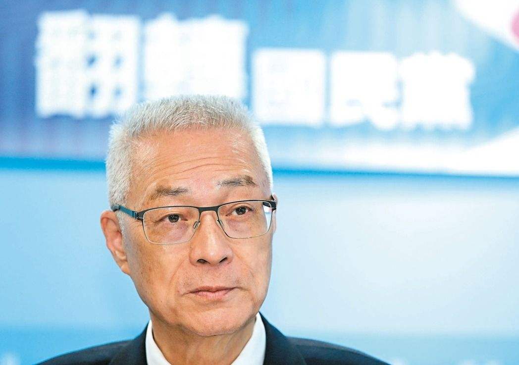 中国国民党主席吴敦义。（图片来源：台湾《联合报》资料图）