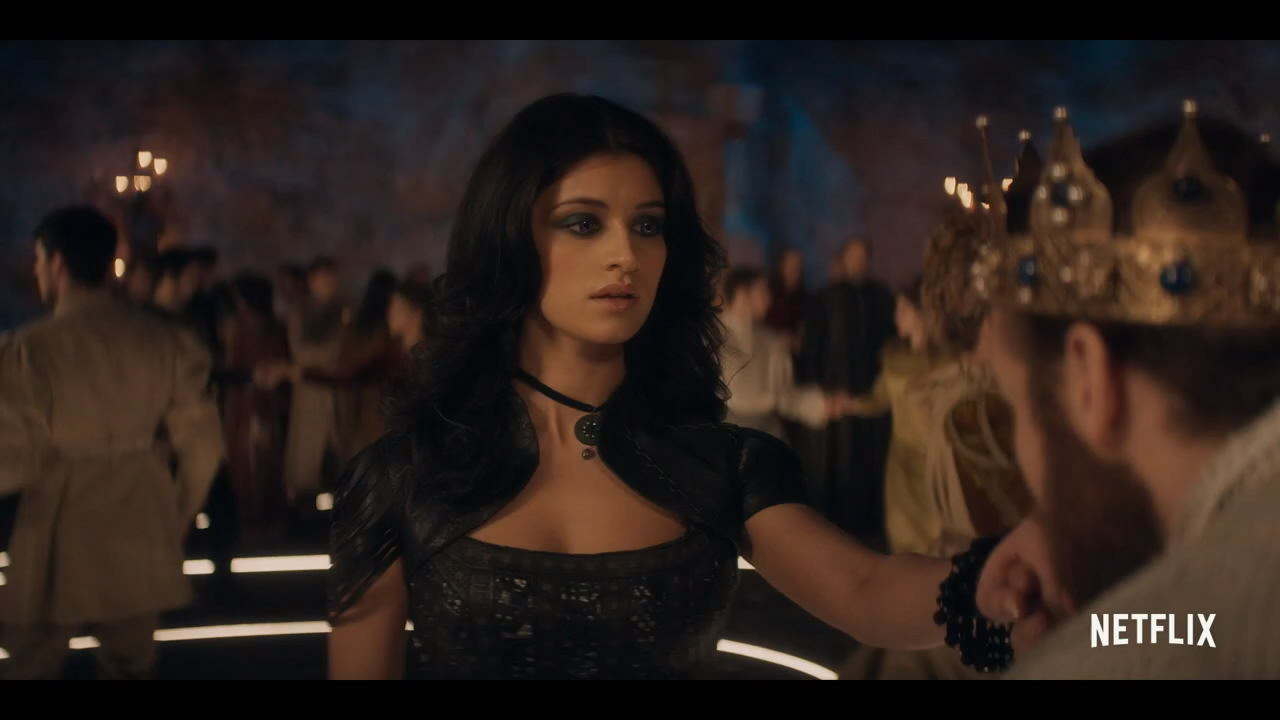 白狼酷帅巫师电视剧杰洛特叶奈法希里宣传片