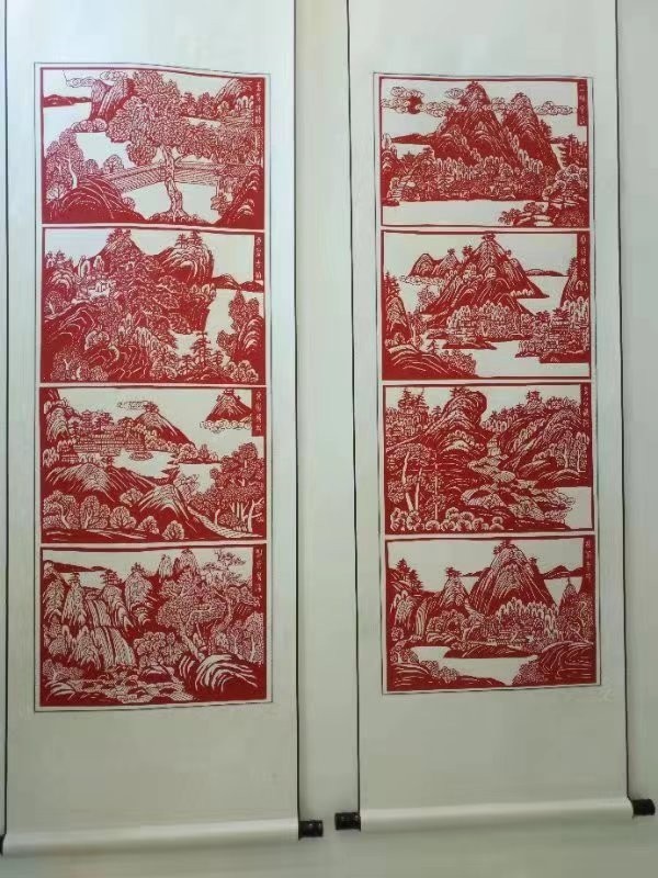 浮山剪纸代表作品名称图片