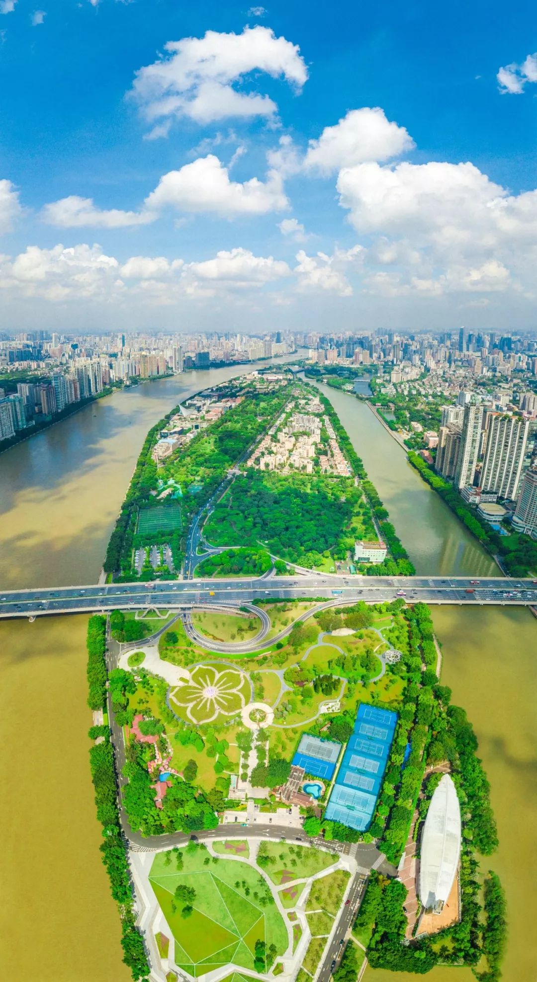 好方便~二沙岛上或将建新桥!可直通到广州塔