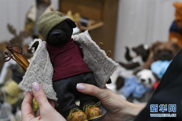 莫斯科举行泰迪熊私人收藏展