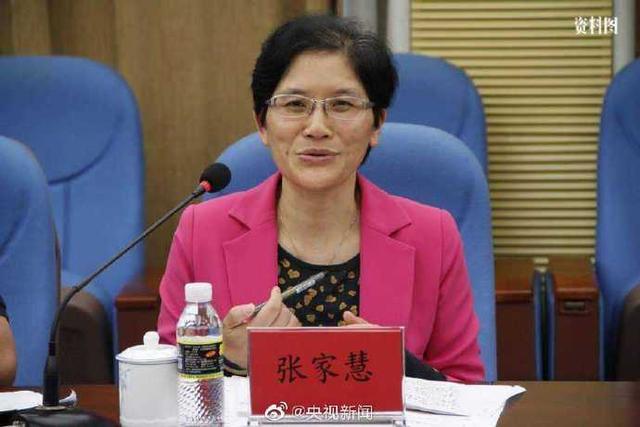 海南省高級人民法院原副院長張家慧圖據(jù)@央視新聞微博
