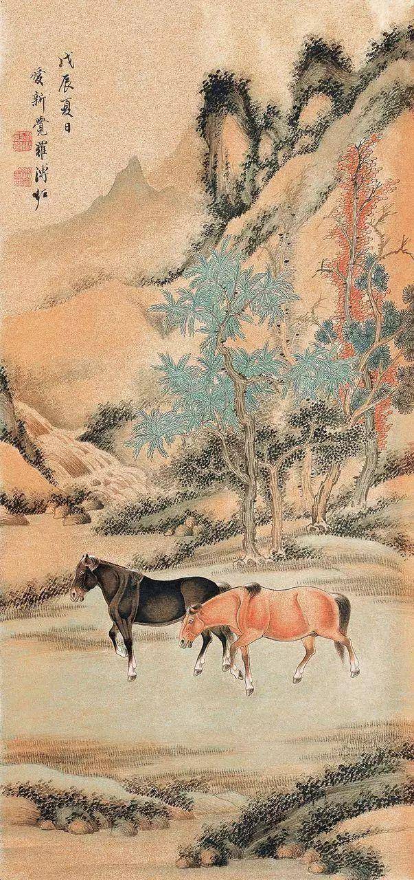 【书画】溥佐画马