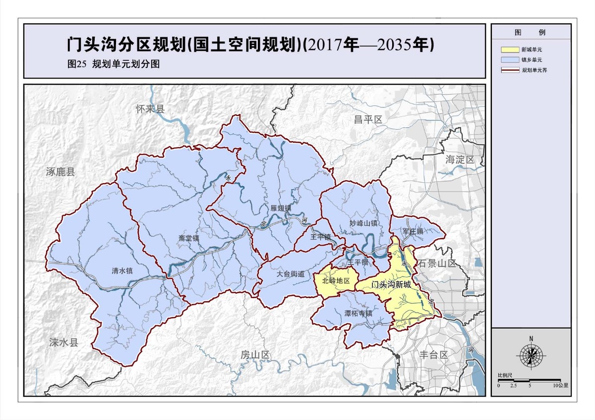 绘就京西绿水青山图卷一文详解门头沟区规划