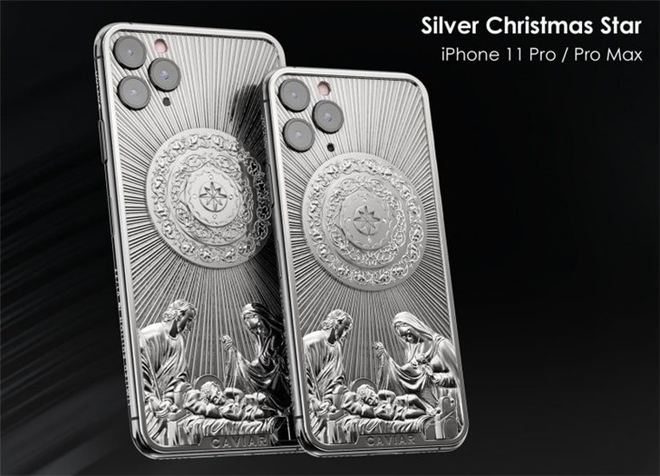Caviar推出iphone 11 Pro Max圣诞之星版 最高售价90万元 手机新浪网