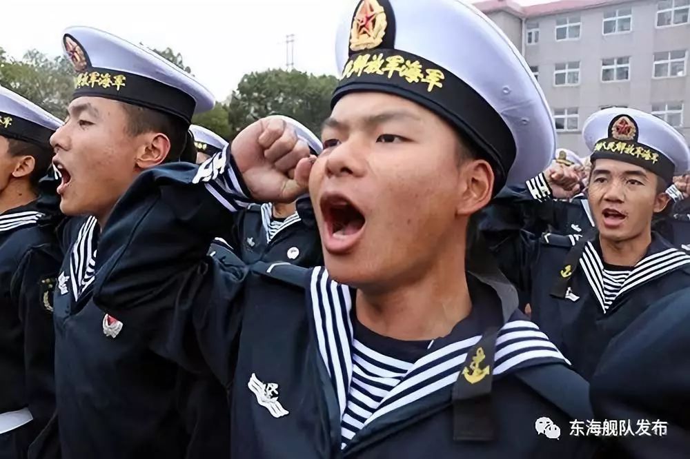 授銜從這一刻起請叫他們海軍戰士